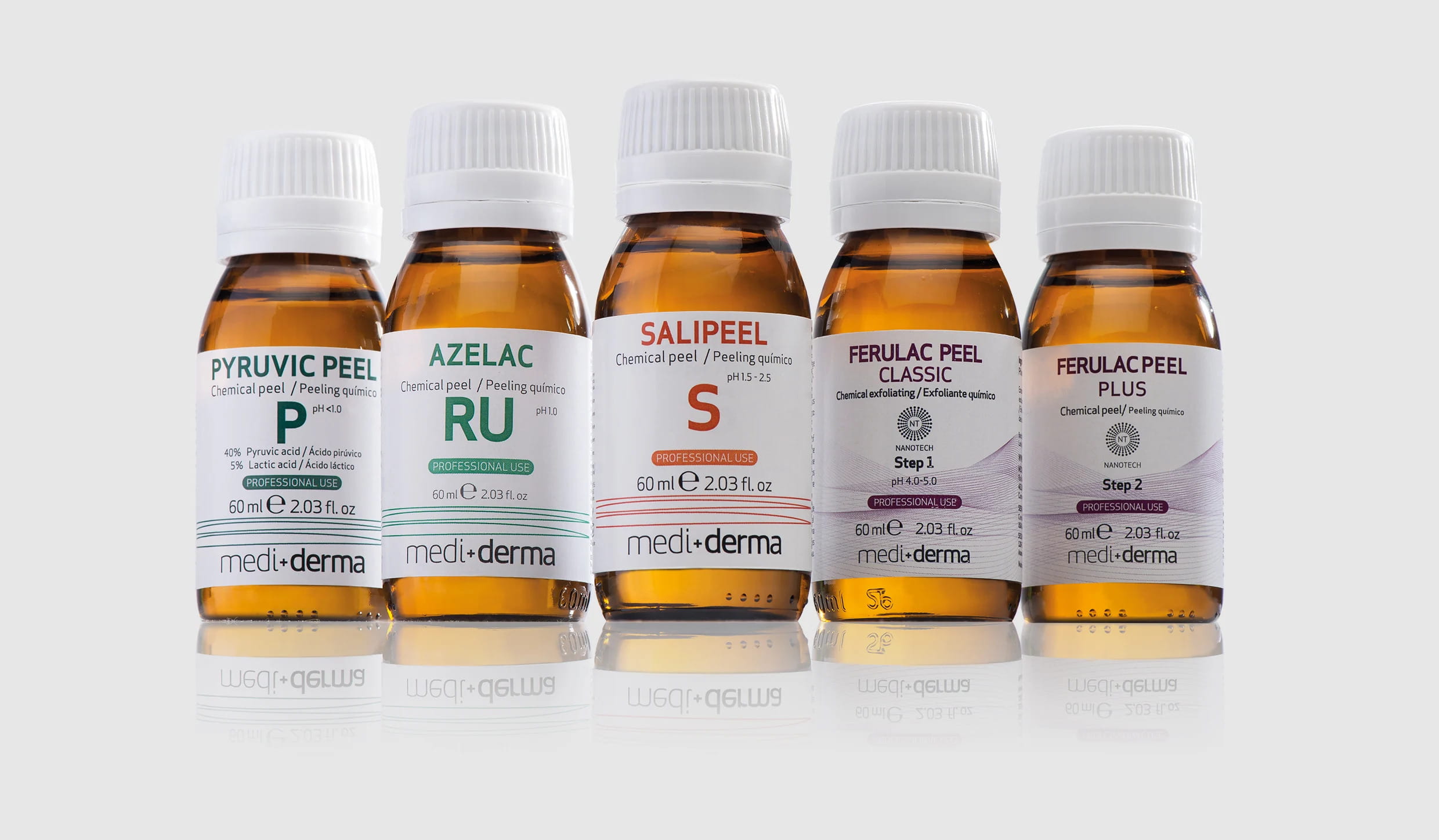 Mediderma clinical peel products